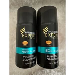 Lot of 2 PANTENE EXPERT Advanced Keratin Repair Split End Fuser 100 ml/3/3 fl oz